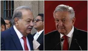 Carlos Slim acudió al evento del gobierno federal de este lunes