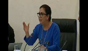 Norma Leticia Campos Aragón compareció ante la Comisión de Energía de la Cámara Alta