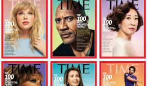 Algunas de las portadas de las 100 personas más influyentes en el mundo, según Time