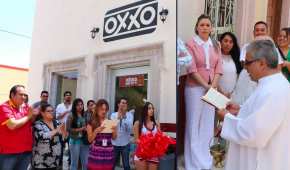 La primer tienda Oxxo que abrió en un pueblo de Zacatecas este martes