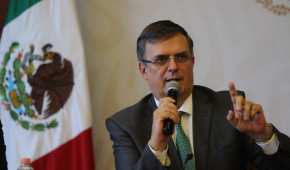 El canciller dio a conocer el acuerdo entre el gobierno mexicano y EU