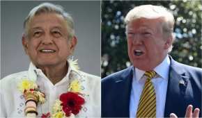 Andrés Manuel López Obrador y Donald Trump