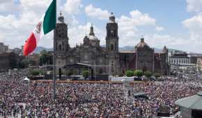 Este sábado la multitudinaria congregación fue muestra de la diversidad en México
