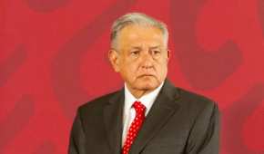 López Obrador en Palacio Nacional