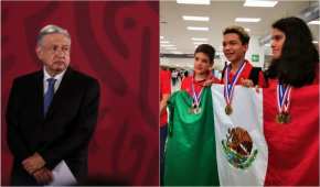 AMLO aseguró que los integrantes de la Olimpida Mexicana de Matemáticas no se quedarán sin recursos