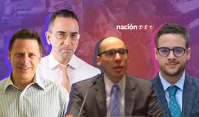 Fernando Belaunzarán, Javier Lozano, Felipe de Jesús y Abraham Mendieta