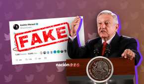 En redes sociales intentaron denostar al presidente con un tuit que resultó ser falso