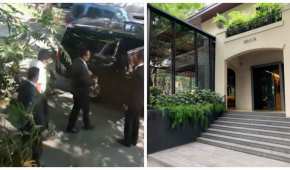 Evo Morales visitó el restaurante Brick, ubicado en la colonia Roma