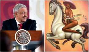Un cuadro donde se hace referencia a Emiliano Zapata ha causado controversia