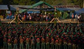 El Ejército Zapatista cumplió 26 años de su creación y se pronunciaron contra los proyectos de AMLO