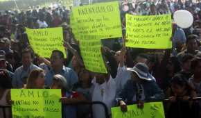 Los habitantes de Morelos recibieron el lunes al presidente Andrés Manuel López Obrador