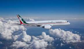 La aeronave José María Morelos y Pavón regresa a México