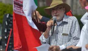 El activista marchó durante 4 días desde Cuernavaca hasta la Ciudad de México