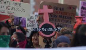 Mujeres marchan en la CDMX para exigir un freno a la violencia de género
