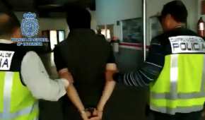 La Policía Nacional española dio a conocer las imágenes de Emilio Lozoya detenido
