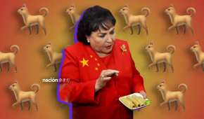 La actriz dijo que los chinos fueron castigados con el COVID-19 por comer perros