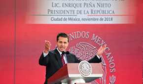 El expresidente de México no ha salido a la luz pública desde que dejó  el gobierno