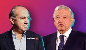 El expresidente Felipe Calderón no perdió oportunidad para criticar a AMLO