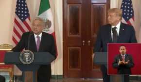 El presidente mexicano aseguró que él y el presidente de EU son amigos