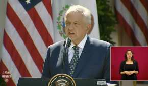 El presidente mexicano agradeció el respeto de Trump a su gobierno y la soberanía de México