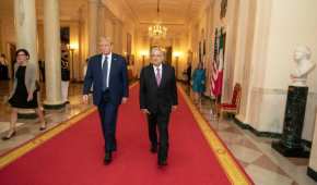 Los encuestados vieron con buenos ojos la reunión entre Trump y López Obrador
