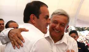 El gobernador de Morelos asegura que siempre apoyará al presidente