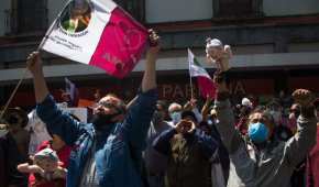 Seguidores de López Obrador celebraron que La Corte avalara la consulta para enjuiciar a expresidentes