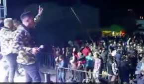 El baile se realizó el fin de semana en  San Andrés Cuexcontitlán, Toluca; autoridades investigan