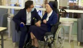 La monja, cuyo nombre religioso es hermana André, es la segunda persona viva de más edad conocida en el mundo