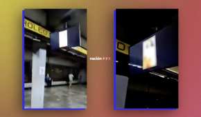 Usuarios del Metro se sorprendieron tras ver un video para adultos en las pantallas del andén