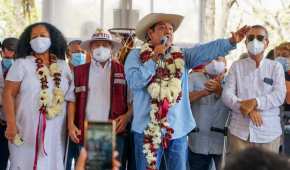 'El pueblo de Guerrero no se va a quedar con los brazos cruzados', dijo el candidato de Morena