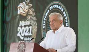 El presidente fue cuestionado sobre las vacunas Sputnik falsas que supuestamente se aplicaron en Campeche