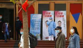 Centro de vacunación COVID-19  en China