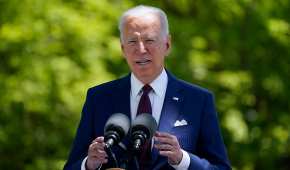 El presidente de EU, Joe Biden, dijo que apoyarán a otros países con el suministro de vacunas contra COVID-19