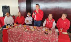 El líder nacional del PRI estuvo en San Luis Potosí apoyando a sus candidatos