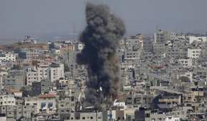 43 palestinos ha muerto por los ataques aéreos del ejército de Israel