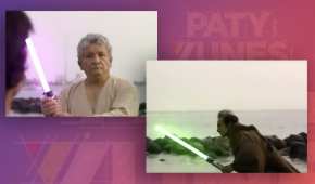 'Loco Skywalker' le dice a 'Güero Wan Kenobi' que librarán una batalla contra las 'Darth Force Morena' en Veracruz.