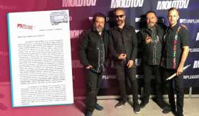 La banda de rock mexicano acudió a la Fiscalía para presentar una demanda por derechos de autor de 'Voto Latino'