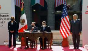 Kamala Harris, vicepresidenta de Estados Unidos, está de visita en México