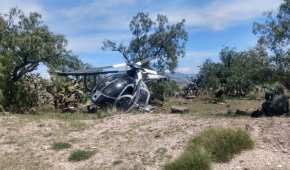 Personal del ejército está atendiendo ya el incidente cercano a la base de Santa Lucía