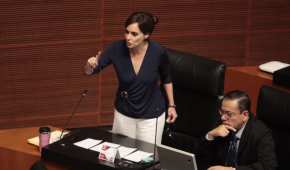 La senadora también criticó en sus redes sociales a Juan Ramón de la Fuente, exrector de la UNAM