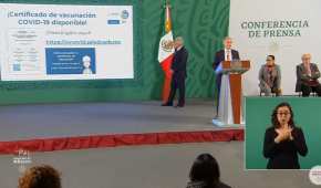 El gobierno de México expedirá un certificado de vacunación COVID-19