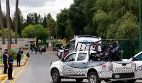 El mes pasado, policías de Puebla tomaron el control de los accesos de la Universidad de las Américas Puebla
