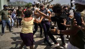 Las protestas comenzaron el domingo y se extendieron en menor medida el lunes y martes en varios puntos de La Habana