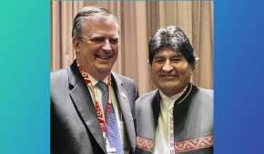 El canciller y el expresidente boliviano coincidieron en Perú