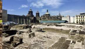 En el corazón de la Ciudad de México quedan vestigios de lo que fue la gran Tenochtitlán