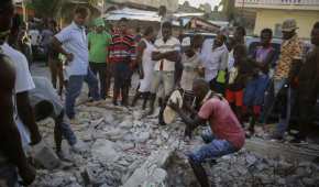 Haití fue azotada por un terremoto de 7.2 la mañana de este 14 de agosto