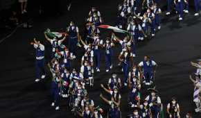 México desfiló en la inauguración de la justa veraniega