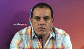 El gobernador de Morelos fue acusado de solapar una red de corrupción
