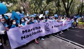 En la CDMX y otras entidades marcharon contra el aborto